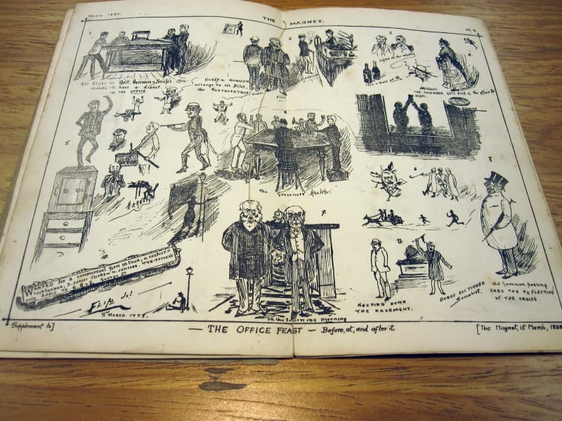 Illustrations in Issue 2 of "The Magnet"