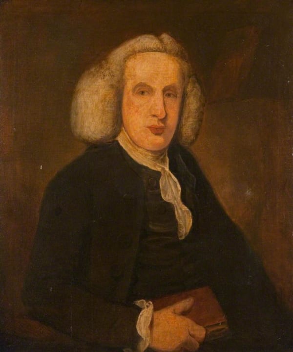 Portrait of William Cullen. This is a copy of the portrait in Glasgow University by W. Cochrane.