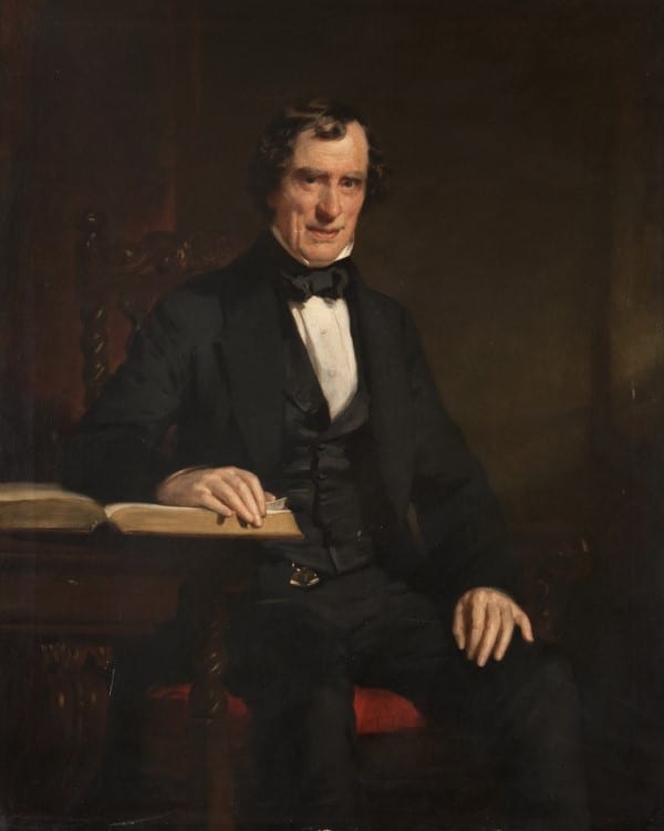 Portrait of James Wilson (1783-1857), founder of the Glasgow Maternity Hospital and first physician