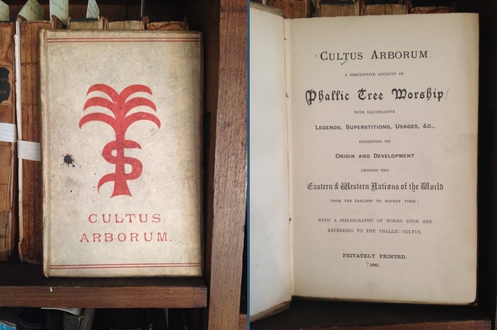 Cover & title page of Cultus Arborum