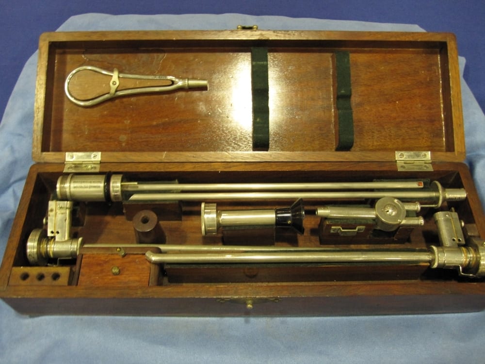 Newman’s cytoscope for examination of the bladder by John Trotter Ltd. 