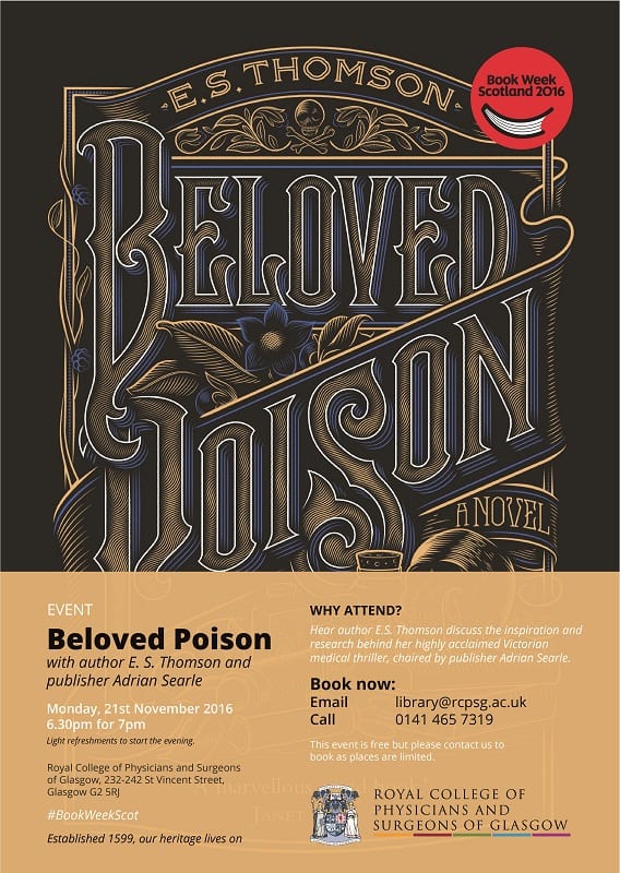 Flyer advertising Beloved Poison